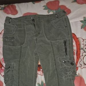 Green Cargo Pants